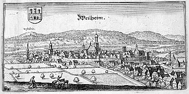 City view of Weilheim in Oberbayern